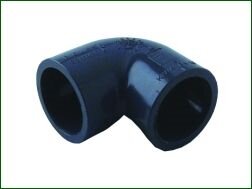 PVC angle 90 degrees 32 mm