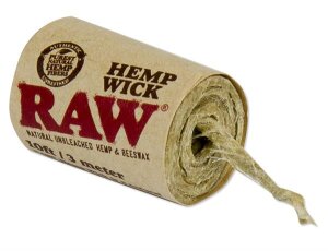 RAW Hemp Wick Z&uuml;ndschnur 3m
