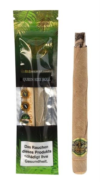 Gold Palms Tendu Blunt Wraps Queen Size 1 Stück
