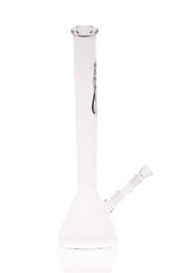 Zenit Bong Beaker 5mm clear ohne Kickloch Logo schwarz 18,8