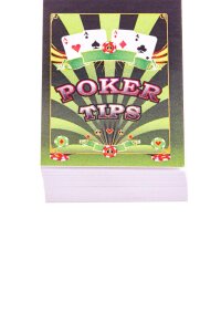 Filter Tips Poker 28 x 49 mm 52 Stück