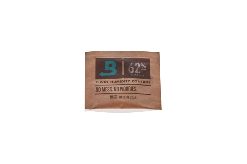 Boveda 8 g Hygro Pack 62% verpackt