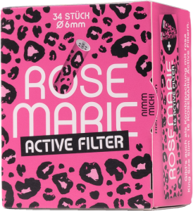 Marie Aktivkohlefilter 34 Stück Ø 6 mm Rosemarie