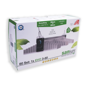 SANlight EVO Set_60x60_1.5  Plug&Play w/ M-Dimmer - 200W