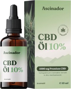 Ascinador CBD &Ouml;l 10% 10ml