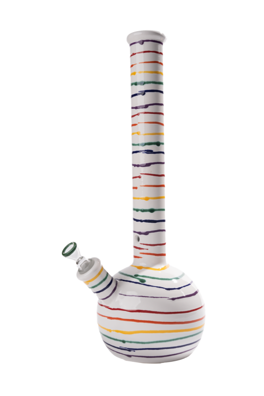 Gmundner Keramik Bong, Regenbogen H: 46 cm