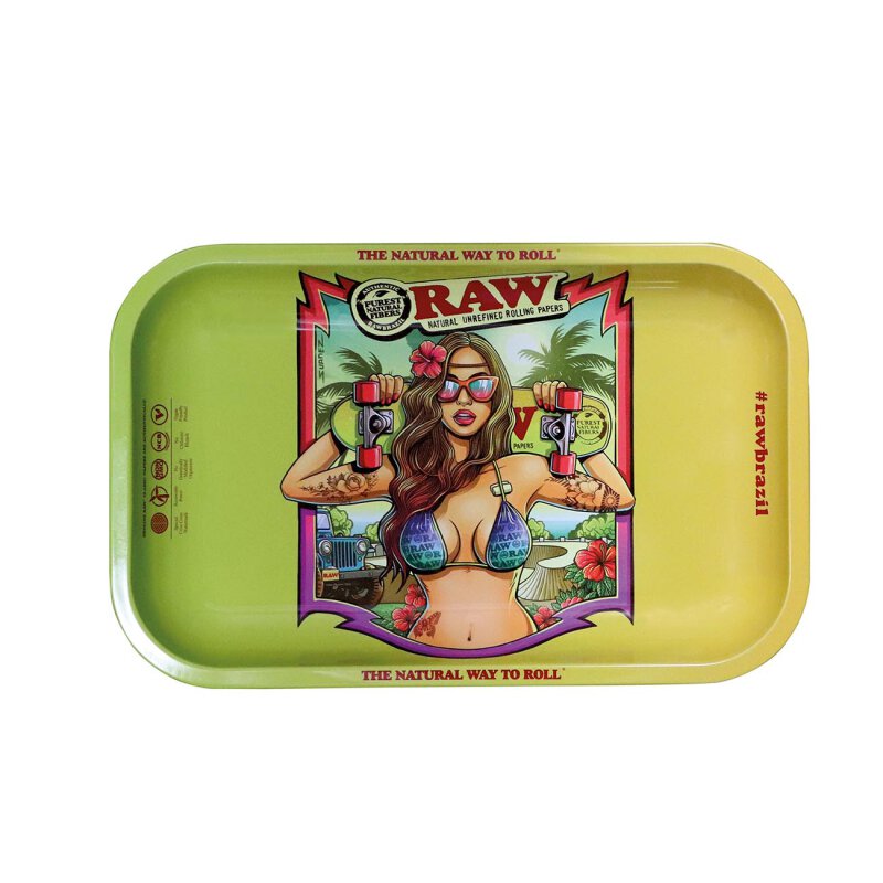 RAW Brazil Rolling Tray Small