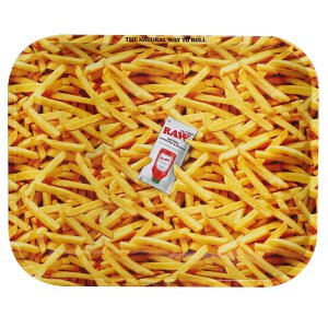 RAW French Fries Rolling Tray L
