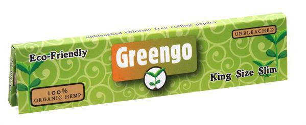 Greengo HEMP Unbleached King Size Slim Papier