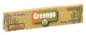 Greengo BAMBOO Unbleached King Size Slim Papier