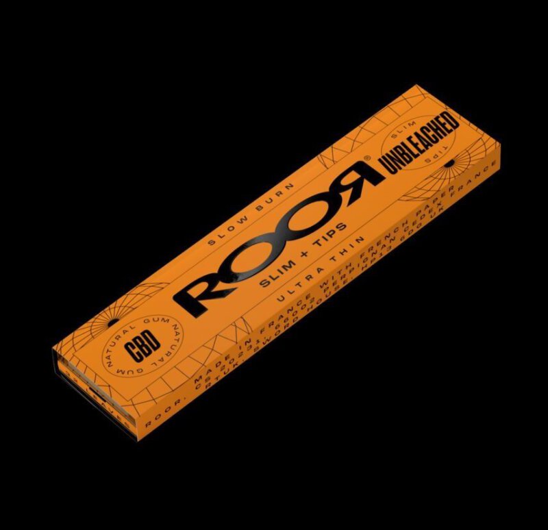 ROOR UNBLEACHED SLIM PAPERS + TIPS