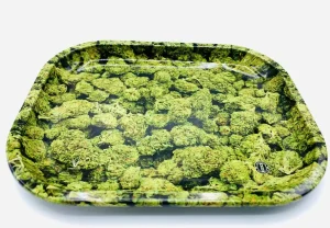 Buds Metal Rolling Tray Small