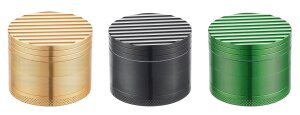 Metall Grinder, 50mmØ, 4-teilig, div. Farben