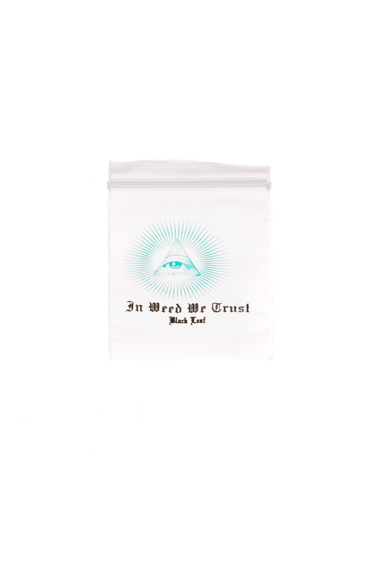 Baggy 40 x 60 mm 50µ 100 Stück In Weed We Trust