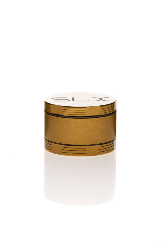 SLX Alugrinder 2.5 Non Sticky 4-teilig Ø 50mm Yellow Gold