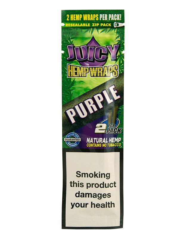 Juicy Jay´s Hemp Wraps Purple 2 Stück