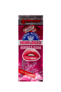 Royal Blunts Hemparillo Hemp Wraps Bubble Gum 4 Stück