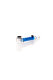 Glaspfeife/Vaporizer blau 2-teilig mit Koffer Black Leaf