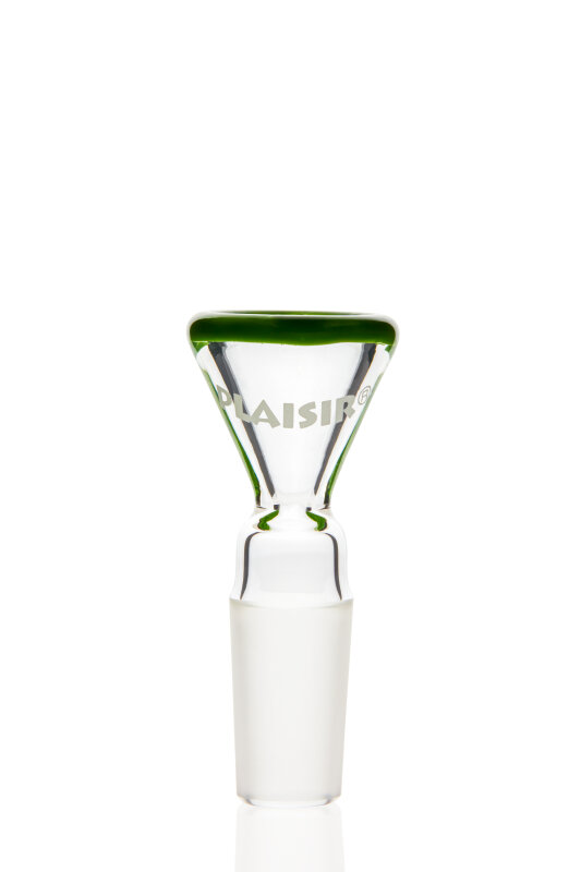 Plaisir Flutschkopf groß Farbrand grün 14,5