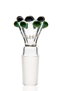 Plaisir Flutschkopf Doppelkrone grün-schwarz 14,5