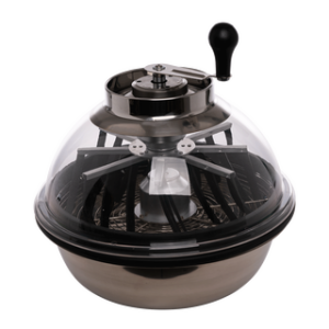 Tumble Trimmer manuelle Erntemaschine transp. Kunststoffgeh&auml;use &Oslash; 43cm