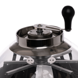 Tumble Trimmer manuelle Erntemaschine transp. Kunststoffgehäuse Ø 43cm