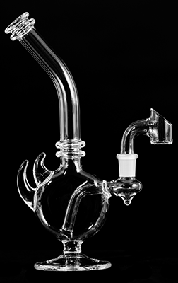 Zenit Bubbler Öl klar Bauch flach 14,5